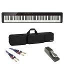 CASIO カシオ PX-S1100BK【ダンパーペダル&純正ケースセット】(電子ピアノ)