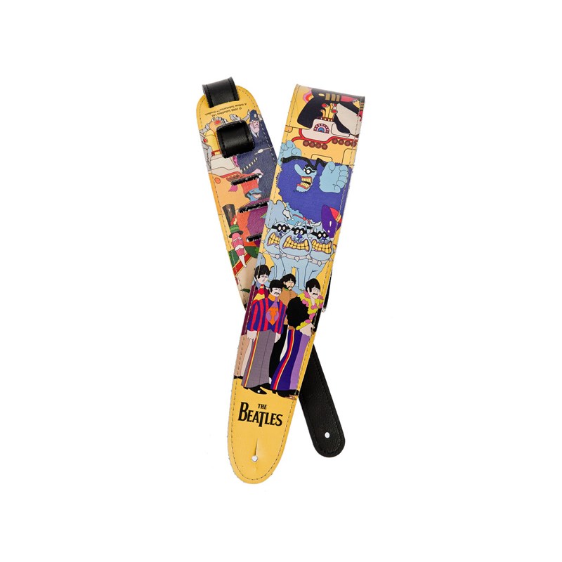 DAddario The Beatles Vegan Straps Yellow Submarine [25LB06]