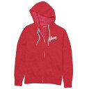 Gibson 【創業50周年大決算SALE】 GA-USA-HOOD-RED-MD USA Fullzip Hoodie Red Exclusive (MEDI...