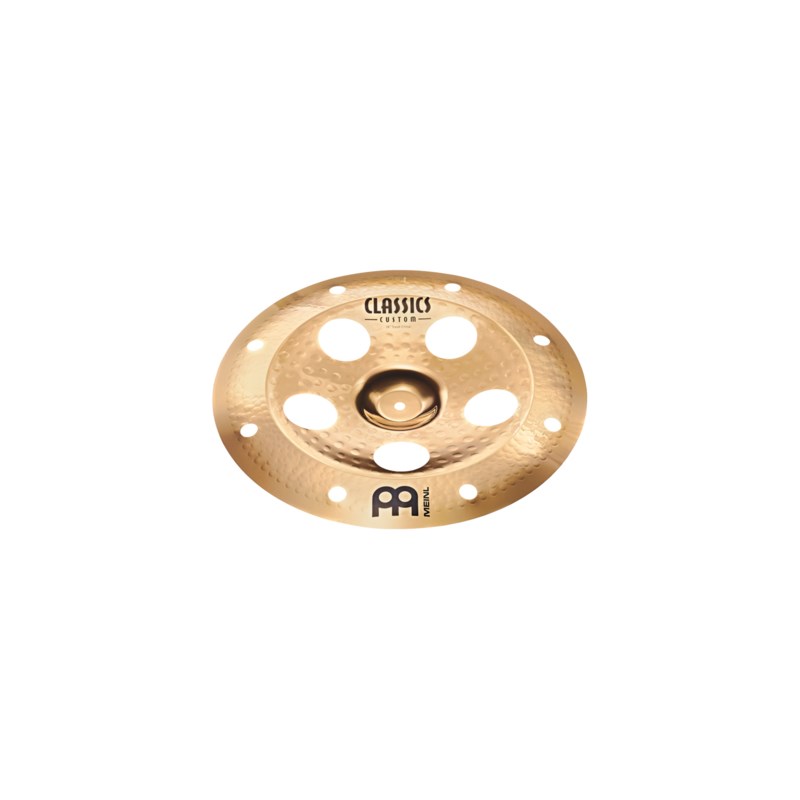 楽器種別：新品MEINL/Classics Custom 商品一覧＞＞MEINL/新品 商品一覧＞＞ドラム【15，000円〜40，000円】 商品一覧＞＞シンバル/チャイナシンバル/MEINL 商品一覧＞＞安心してお買い物頂けるよう、スネアもシンバルも丁寧梱包でお届けします！MEINL Classics Custom Trash China 18 [CC18TRCH-B]商品説明●Classics Custom Series（クラシックス・カスタム・シリーズ）＜・B10ブロンズ合金製・コンピュータ制御によるハイテクな製造工程・優れた音質とモダンなルックス＞他のシンバルと比べて銀の含有量が多いB10ブロンズ合金を使用。コンピューター制御によるハイテクな製造工程、ブリリアントフィニッシュによるモダンなルックスと、優れた音質が特徴。ロックやヘヴィメタル色は強いものの、ポップス等のジャンルでも十分ご使用いただけるモデルです。TrashChina：様々なサイズのホール・カットにより、アグレッシブでトラッシーなサウンドが強調された、ユニークなチャイナ・シンバル。究極のアタック音で、短めのサスティン。大音量の突き刺さるようなアクセントとして使用するのに最適なモデル。サイズ：18インチMOVIE!CHECK IT OUT！イケベカテゴリ_ドラム_シンバル_チャイナシンバル_MEINL_Classics Custom_新品 SW_MEINL_新品 JAN:0840553012705 登録日:2013/05/13 シンバル マイネル クラシック