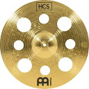 楽器種別：新品シンバル/MEINL 商品一覧＞＞シンバル/MEINL/HCS 商品一覧＞＞シンバル【5，000円〜20，000円】 商品一覧＞＞安心してお買い物頂けるよう、スネアもシンバルも丁寧梱包でお届けします！MEINL HCS Trash Crash 16 [HCS16TRC]商品説明●HCS シリーズ＜・MS63合金製・マッチングされたセット販売あり・優れたコストパフォーマンス 音楽ジャンル＞HCSシリーズは、品質と価値がコンビになったエントリーレベルのシンバルです。MS63合金製のウォームでバランスのとれたサウンドです。お手頃価格で最良のサウンドを提供しています。Trash Crash：ブラス製であることに加え、様々なサイズのホール・カッがあることで、サスティンの短いラウドで強めのクラッシュ・サウンドとなっています。リーズナブルな価格のエフェクト・シンバルです。サイズ：16インチイケベカテゴリ_ドラム_シンバル_MEINL_HCS_新品 JAN:0840553012682 登録日:2013/05/13 シンバル マイネル