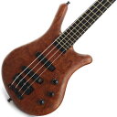 楽器種別：ユーズドエレキベース/Warwick 商品一覧＞＞エレキベース/Warwick/Thumb Bass 商品一覧＞＞エレキベース【250，000円〜470，000円】 商品一覧＞＞当店のベースは、出荷前に専門スタッフが検品・調整しているので安心です！Warwick Thumb Bass Neck-Through 4st `12 【USED】商品説明【預かり代行販売 (委託中古品) 】Warwick代表格モデル、サムベースが中古で入荷！強固なブビンガ・ボディと3ピースにラミネートされたオバンコール・ネック、独特の位置にマウントされクリアな音像を提供するMECピックアップからはヌケの良い低音とミッド・レンジの広さも相まって、アンサンブルの中でも埋もれることのない明確なベースラインを奏でます。EQがフラットの状態でも非常にサウンドバランスが良いのですが、ローを少しブーストすると迫力のあるロック向きなトーン、ミッドを絞ればバリバリのスラップに合うドンシャリサウンドとEQの効きも非常に良いので、より幅広い音作りも可能となっています。コンパクトなボディからなる演奏製の高さも含め、このモデルならではの個性的な1本です。すり傷等も少なめで比較的キレイな状態を保っており、また、演奏上問題無いのは勿論の事、非常に使用感の少ない外観をはじめ、フレットの減りも少なくトラスロッドも十分に効き、ネックの状態も良好です。うねりのある杢目が非常に美しいブビンガ・ボディで、最近ではあまり見かける事が少なく希少です、是非この機会をお見逃しなく！！Weight≒4.32kg※汎用ギグケース付属イケベカテゴリ_ベース_エレキベース_Warwick_Thumb Bass_ユーズド 登録日:2023/12/15 エレキベース ワーウィック サムベース