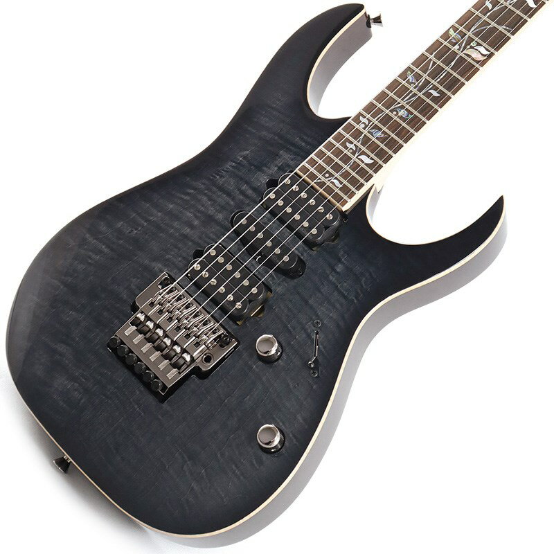 楽器種別：新品エレキギター/Ibanez 商品一覧＞＞エレキギター【225，000円〜420，000円】 商品一覧＞＞当店のギターは、出荷前に専門スタッフが検品・調整しているので安心です！Ibanez j.custom RG8570-BRE商品説明RG j.custom 2023 New Model待望の、RG j.custom 2023 新モデル！j.customのコンセプトは非常にシンプルです。「厳選された材を使用し、日本屈指の熟練クラフトマンが組み上げる、常に高いプレイアビリティと優れたサウンドを追求するギター」、これは誕生以来、現在でも決して変わることがありません。このコンセプトを掲げ、さまざまに多様化するギタリストのスタイルや嗜好、要望に高い次元で応えるために、国内の工房で製作するIbanez最高峰のエレクトリック・ギター、それがj.customです。■RG j.custom Super Wizard 5pc Maple/Wenge ネック強度に十分配慮したうえでナチュラルなサウンドを志向した、メイプル材とウェンジ材を5pcに組み合わせて完成するネックです。極限まで軽い握り心地を好むプレイヤーに最適な、弾き易さと薄さとを追求した極薄Super Wizard シェイプを採用しています。ネック・バックは、まるで長年弾き込まれたギターのようにしっくりと手に馴染むVelvetouch (ヴェルヴェタッチ）仕上げです。■マカッサル・エボニー材指板硬質で優れた反応性を持つと同時に縦に入った縞杢も特徴のマカッサル・エボニー材に、j.customデザインの象徴のひとつでもあるポジション・インレイ Tree Of Lifeが映える、特別な指板です。■j.custom fret edge treatmentエッジ部分を球面のように丸く加工するカスタム・トリートメントです。球状に加工するのはもちろん、形状を揃えるのにも技術が必要で、熟練の職人のみが可能なこの加工は、1本1本手作業で丹念に行われています。そのストレスとは無縁の滑らかな感覚は、大きく左手のポジションを変える際に、きっと実感して頂けるはずです。■フレイム・メイプル材(4mm)トップ & アフリカン・マホガニー材ボディ豊かな中低音域特性を備えるアフリカン・マホガニー材ボディに、AAAグレードの杢目が美しいフレイム・メイプル材を貼り合わせています。■DiMarzio ピックアップネック・ポジションにはクリアかつウォームなサウンドが特徴のAir Norton、ミドル・ポジションにはブライトかつノイズ・レスなサウンドが特徴のTrue Velvet、ブリッジ・ポジションには高音域から低音域までバランスよく出力しパワフルなサウンドが特徴のThe Tone Zoneを搭載しています。■Lo-Pro Edge tremolo ブリッジロー・プロファイル設計を極めたオリジナル・トレモロ、Lo-Pro Edgeを搭載。ユニットを極力低く又ファイン・チューナーを後方に配置し設計することで、演奏時に手が当たりチューニングが狂う可能性を抑えています。■Gotoh machine headsスムーズな動作と信頼性、耐久性が世界中のギタリストに評価されているGOTOH製マシンヘッド。■Tilted Jack Cavityシールド・ケーブルのプラグを挿すジャック部分の木工は、一般的なサイド・ジャック仕様のギターと異なり、ストラップ・ピン方向からボディ内部に向け掘り込んで加工しています。これはケーブルをストラップに挟んで取り回し、アクシデントに拠る抜け落ちを防止するための工夫です。■Switchcraft Jackトラブルの少ない堅牢なつくりで定評の、Switchcraft社製パイプ・ジャックを採用しています。■GOTOH Strap Lockワンタッチで着脱可能なGOTOHストラップ・ロックを装備しています。■Easy Access Control Knobsアーミング時、手に干渉することが極力無いように出来るだけ低く、それでいて回し難くないギリギリの高さになるように、ボディ・トップに落とし込み処理をしたうえでコントロール・ノブを設置しています。■Luminlay 蓄光・指板サイド・ドット・ポジションマーク※製品の特性上、杢目、色合は個体ごとに異なります。商品詳細SpecsNeck Type: RG j.custom Super Wizard 5pc Maple/Wenge neckBody: AAA Flamed Maple (4mm) top/ African Mahogany bodyFretboard: Bound Macassar Ebony fretboard w/Tree of life inlay & Luminlay side dots inlayFret: Jumbo frets w/ j.custom fret edge treatmentMachine heads: Gotoh machine headsBridge: Lo-Pro Edge tremolo bridgeNeck Pickup: DiMarzio Air Norton (H) neck pickupMiddle Pickup: DiMarzio True Velvet (S) middle pickupBridge Pickup: DiMarzio The Tone Zone (H) bridge pickupControls， Pickup selector: 1 Volume， 1 Tone， 5-way lever switchHardware Color: Cosmo BlackString gauge: .009/.011/.016/.024/.032/.042 (D‘Addario EXL120)Strap Lock: Gotoh Strap lock pinsNeck DimensionsScale: 648mm/25.5Width at Nut: 43mmWidth at Last Fret: 58mmThickness at 1st: 17mmThickness at 12th: 19mmRadius: 430mmRハードケース付属◆Color:BRE (Black Rutile)イケベカテゴリ_ギター_エレキギター_Ibanez_新品 JAN:4549763335111 登録日:2023/08/01 エレキギター アイバニーズ イバニーズ