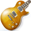 楽器種別：新品エレキギター/Gibson 商品一覧＞＞エレキギター/Gibson/Les Paul Models 商品一覧＞＞エレキギター【275，000円〜525，000円】 商品一覧＞＞当店のギターは、出荷前に専門スタッフが検品・調整しているので安心です！Gibson Kirk Hammett Greeny Les Paul Standard SN.229630362商品説明Gibson USA Kirk Hammett Greeny が入荷致しました！！かつて3人の伝説のギタリストの手に渡った、伝説の1本がUSAメイドにて登場！「Greeny」のストーリーは謎に包まれていますが、これほどに輝かしいギターはありません。「Greeny」は、これまでに作られたオリジナル Les Paul(TM) Standardの中でも最も象徴的な1本であり、ギターそのものと同じようにユニークなサウンドを備えています。以前はピーター・グリーンが所有しており、フリートウッド・マック在籍中に使用され、その後ゲイリー・ムーアに売却され、シン・リジーのメンバーやソロ・アーティストとして30年に渡って使用されました。現在はメタリカのカーク・ハメットが所有しており、Greenyは3人の伝説的なギタリストのプレイを支えてきました。雰囲気抜群のAAAメイプルトップ、形状を再現したグローバーペグや、艶消しフェイデッドフィニッシュ、50sスタイルと60sスタイルが混合したコントロールノブ、専用のGreenybuckerピックアップを搭載しており、リアポジションはブリッジミュートでのザクザクしたサウンドを出力するのはもちろんのこと、ネック・ピックアップは上下逆にマウントされ、磁極が反転しているため、中間スイッチのポジションがアウト・オブ・フェイズになっており、非常に特徴的なサウンドを出力します。クールなスペックが散りばめられた逸品です。Weight≒4.13kg■ハードケース付属商品詳細BodyMaterial : MahoganyTop : AAA Figured MapleBinding : Single Ply Cream， Top and FretboardBody Finish : Satin Nitrocellulose LacquerNeckProfile : 50s VintageScale Length : 628.65 mm / 24.75 inFingerboard Material : Indian RosewoodFingerboard Radius : 304.8 mm / 12 inFret Count : 22Frets : Medium JumboNut Material : Graph TechNut Width : 43.053 mm / 1.695 inEnd Of Board Width : 57.404 mm / 2.26 inInlays : Acrylic TrapezoidJoint : Glued In， Set NeckHardwareFinish : NickelBridge : ABR-1 Tune-O-MaticTailpiece : Aluminum Stop BarTuning Machines : Grover Rotomatics with Contemporary ButtonsPickguard : Cream (Not Installed)Truss Rod : AdjustableTruss Rod Cover : 2-ply Bell; Black and WhiteControl Knobs : Amber Top Hats and Gold Top Hats with Gold Reflector & PointersSwitch Tip : CreamSwitch washer : CreamJack Plate Cover : BlackElectronicsNeck Pickup : Greenybucker with Reversed Magnetic Polarity; Reverse MountedBridge Pickup : GreenybuckerControls : 2 Volume， 2 Tone， Hand-wired with Orange Drop CapacitorsPickup Selector : 3-way ToggleOutput Jack : 1/4イケベカテゴリ_ギター_エレキギター_Gibson_Les Paul Models_新品 JAN:4580568432261 登録日:2024/03/31 エレキギター ギブソン レスポール