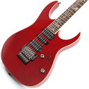 楽器種別：アウトレットエレキギター/Ibanez 商品一覧＞＞エレキギター【210，000円〜395，000円】 商品一覧＞＞当店のギターは、出荷前に専門スタッフが検品・調整しているので安心です！Ibanez j.custom RG8570-RS【特価】商品説明新品チョイキズ超特価！RG j.custom 2023 New Model待望の、RG j.custom 2023 新モデル！j.customのコンセプトは非常にシンプルです。「厳選された材を使用し、日本屈指の熟練クラフトマンが組み上げる、常に高いプレイアビリティと優れたサウンドを追求するギター」、これは誕生以来、現在でも決して変わることがありません。このコンセプトを掲げ、さまざまに多様化するギタリストのスタイルや嗜好、要望に高い次元で応えるために、国内の工房で製作するIbanez最高峰のエレクトリック・ギター、それがj.customです。■RG j.custom Super Wizard 5pc Maple/Wenge ネック強度に十分配慮したうえでナチュラルなサウンドを志向した、メイプル材とウェンジ材を5pcに組み合わせて完成するネックです。極限まで軽い握り心地を好むプレイヤーに最適な、弾き易さと薄さとを追求した極薄Super Wizard シェイプを採用しています。ネック・バックは、まるで長年弾き込まれたギターのようにしっくりと手に馴染むVelvetouch (ヴェルヴェタッチ）仕上げです。■マカッサル・エボニー材指板硬質で優れた反応性を持つと同時に縦に入った縞杢も特徴のマカッサル・エボニー材に、j.customデザインの象徴のひとつでもあるポジション・インレイ Tree Of Lifeが映える、特別な指板です。■j.custom fret edge treatmentエッジ部分を球面のように丸く加工するカスタム・トリートメントです。球状に加工するのはもちろん、形状を揃えるのにも技術が必要で、熟練の職人のみが可能なこの加工は、1本1本手作業で丹念に行われています。そのストレスとは無縁の滑らかな感覚は、大きく左手のポジションを変える際に、きっと実感して頂けるはずです。■フレイム・メイプル材(4mm)トップ & アフリカン・マホガニー材ボディ豊かな中低音域特性を備えるアフリカン・マホガニー材ボディに、AAAグレードの杢目が美しいフレイム・メイプル材を貼り合わせています。■DiMarzio ピックアップネック・ポジションにはクリアかつウォームなサウンドが特徴のAir Norton、ミドル・ポジションにはブライトかつノイズ・レスなサウンドが特徴のTrue Velvet、ブリッジ・ポジションには高音域から低音域までバランスよく出力しパワフルなサウンドが特徴のThe Tone Zoneを搭載しています。■Lo-Pro Edge tremolo ブリッジロー・プロファイル設計を極めたオリジナル・トレモロ、Lo-Pro Edgeを搭載。ユニットを極力低く又ファイン・チューナーを後方に配置し設計することで、演奏時に手が当たりチューニングが狂う可能性を抑えています。■Gotoh machine headsスムーズな動作と信頼性、耐久性が世界中のギタリストに評価されているGOTOH製マシンヘッド。■Tilted Jack Cavityシールド・ケーブルのプラグを挿すジャック部分の木工は、一般的なサイド・ジャック仕様のギターと異なり、ストラップ・ピン方向からボディ内部に向け掘り込んで加工しています。これはケーブルをストラップに挟んで取り回し、アクシデントに拠る抜け落ちを防止するための工夫です。■Switchcraft Jackトラブルの少ない堅牢なつくりで定評の、Switchcraft社製パイプ・ジャックを採用しています。■GOTOH Strap Lockワンタッチで着脱可能なGOTOHストラップ・ロックを装備しています。■Easy Access Control Knobsアーミング時、手に干渉することが極力無いように出来るだけ低く、それでいて回し難くないギリギリの高さになるように、ボディ・トップに落とし込み処理をしたうえでコントロール・ノブを設置しています。■Luminlay 蓄光・指板サイド・ドット・ポジションマーク※製品の特性上、杢目、色合は個体ごとに異なります。商品詳細SpecsNeck Type: RG j.custom Super Wizard 5pc Maple/Wenge neckBody: AAA Flamed Maple (4mm) top/ African Mahogany bodyFretboard: Bound Macassar Ebony fretboard w/Tree of life inlay & Luminlay side dots inlayFret: Jumbo frets w/ j.custom fret edge treatmentMachine heads: Gotoh machine headsBridge: Lo-Pro Edge tremolo bridgeNeck Pickup: DiMarzio Air Norton (H) neck pickupMiddle Pickup: DiMarzio True Velvet (S) middle pickupBridge Pickup: DiMarzio The Tone Zone (H) bridge pickupControls， Pickup selector: 1 Volume， 1 Tone， 5-way lever switchHardware Color: Cosmo BlackString gauge: .009/.011/.016/.024/.032/.042 (D‘Addario EXL120)Strap Lock: Gotoh Strap lock pinsNeck DimensionsScale: 648mm/25.5Width at Nut: 43mmWidth at Last Fret: 58mmThickness at 1st: 17mmThickness at 12th: 19mmRadius: 430mmRハードケース付属◆Color:RS (Red Spinel)イケベカテゴリ_ギター_エレキギター_Ibanez_アウトレット JAN:4549763335135 登録日:2023/12/29 エレキギター アイバニーズ イバニーズ