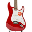 Squier by Fender Affinity Series Stratocaster QMT (Crimson Red Transparent) yLYLz