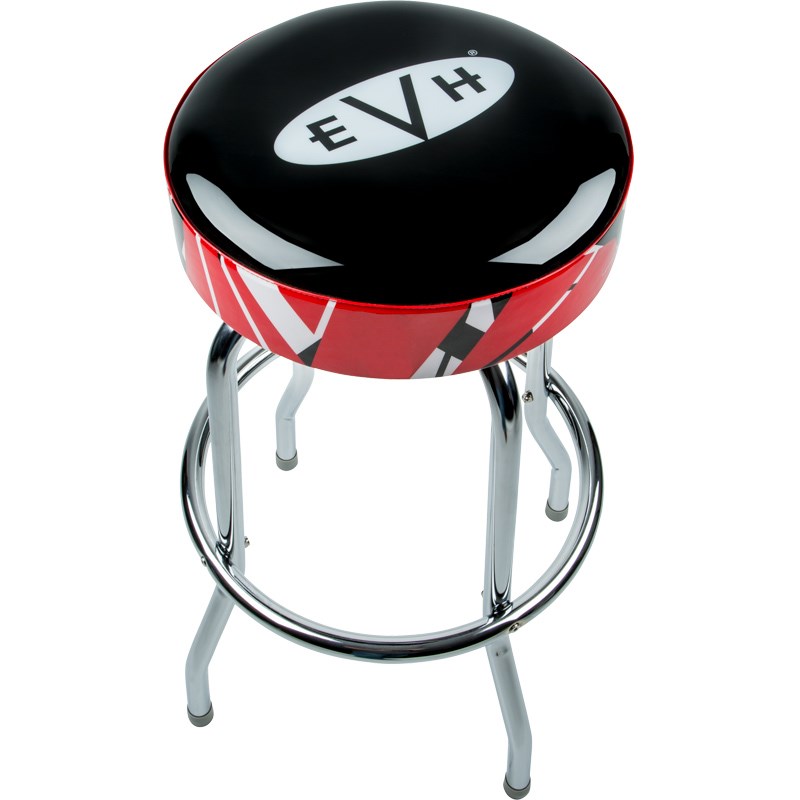 EVH LOGO BARSTOOL WITH STRIPED TRIM 30inch (#0227297030)