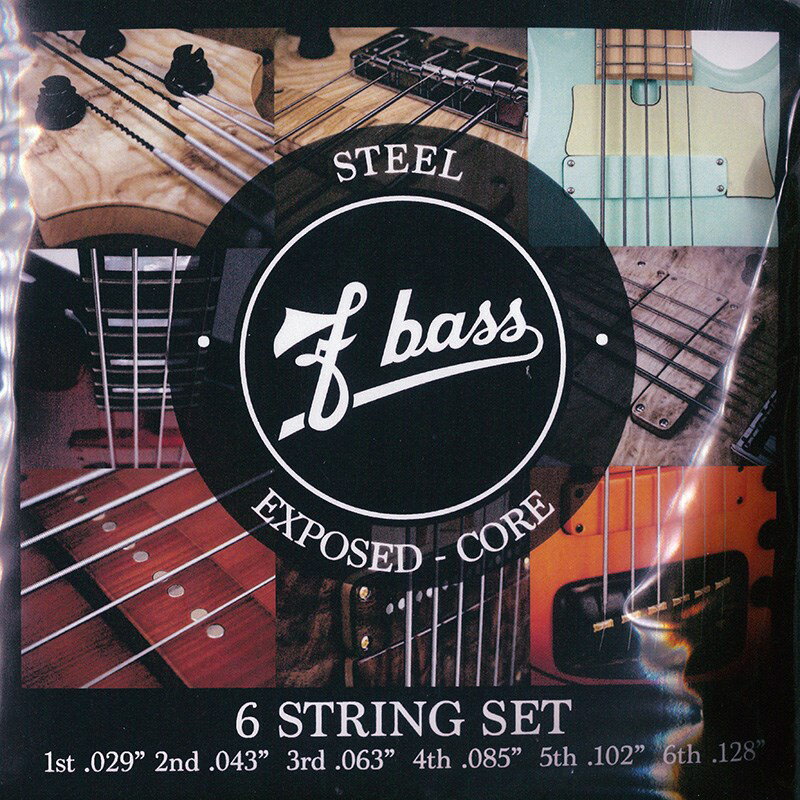 F-bass 【夏のボーナスセール】 Stainless Steel Exposed-Core Strings [6st]