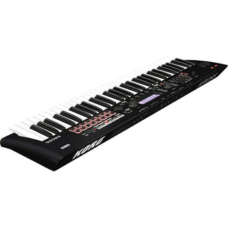 翌日配達 KORG KROSS2 61 MB（Super Matte Black）+背負える汎用ソフトケースセット