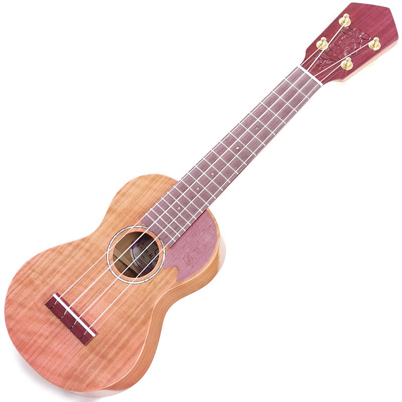 SAKURA UKULELE SUS-軽井沢彫 UZUKI [伝統工芸「軽井沢彫」と四季のカラーリングを採用した特別モデル] 【Deviser One Day Guitar Show 2023選定品】