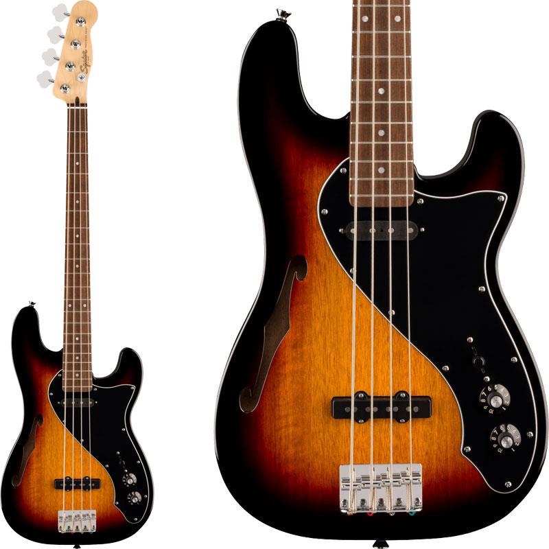 Squier by Fender  Paranormal Precision Bass Thinline SJ (3-Color Sunburst/Laurel)