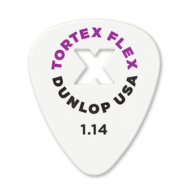 楽器種別：新品Dunlop (Jim Dunlop)/新品 商品一覧＞＞楽器アクセサリ【〜5，000円】 商品一覧＞＞ピック/Dunlop (Jim Dunlop) 商品一覧＞＞品揃え豊富な当店なら弦、パーツ、ケーブルなどのアクセサリーがまとめて揃います！Dunlop (Jim Dunlop) 428X TORTEX FLEX X PICK 1.14mm商品説明X型グリップを加えたTortex FlexTortex Flex Xピックは、トーテックス・フレックスの特長である優れた耐久性とナイロンのようなスムーズで温かみのある音色を併せもつピックです。シリーズ初となる「X型グリップ」を採用し、指先に自然にフィット。快適な演奏性と優れたコントロール性を実現しました。グリップ部分はX型にくり抜かれており、演奏中のズレを防ぎつつ、プレイの妨げにならない絶妙なホールド感を提供する新感覚ピックです。・Tortex シリーズ初のグリップ加工・高いグリップ感による、新感覚のピッキングのコントロール・トーテックス素材の優れた形状記憶性と耐久性・ナイロンピックのようなスムーズで温かみのある音色イケベカテゴリ_楽器アクセサリ_ピック_Dunlop (Jim Dunlop)_新品 SW_Dunlop (Jim Dunlop)_新品 JAN:0710137142473 登録日:2025/06/11 ピック ギターピック ダンロップ ジムダン ジムダンロップ