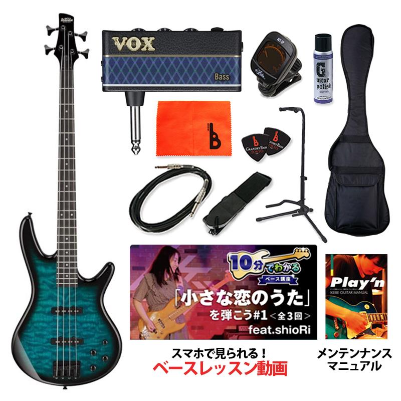 Italian Guitars - Ibanez 【入荷待ち、ご予約受付中】 GSR280QA-TMS 【ベース初心者入門セット】