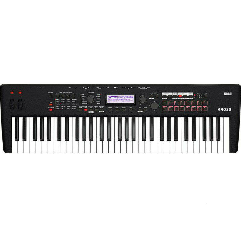 あす楽 KORG 【デジタル楽器特価祭り】KROSS2 61 MB（Super Matte Black）【台数限定特価】