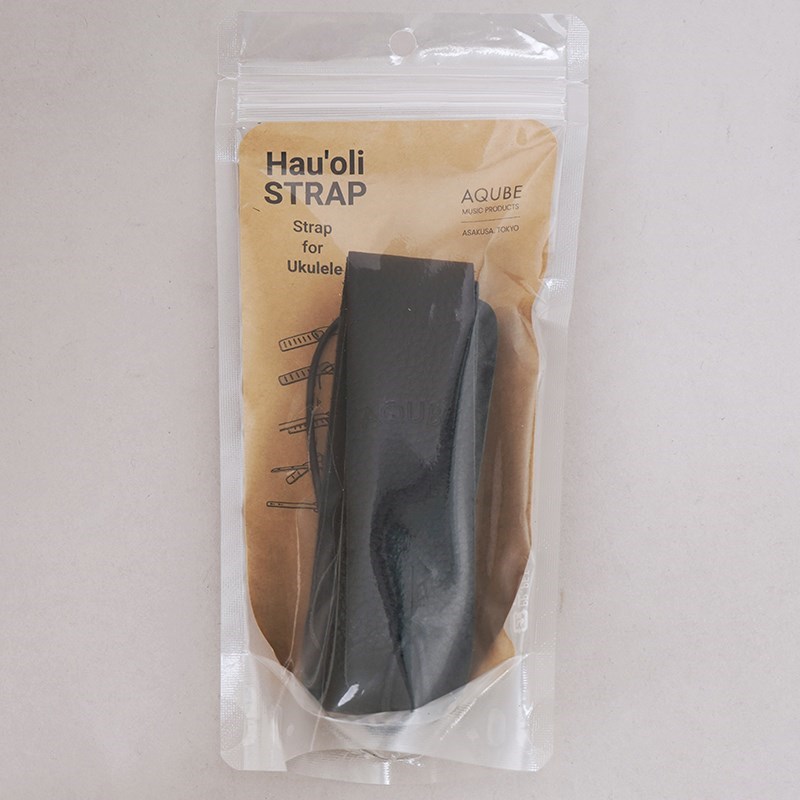 AQUBE MUSIC PRODUCTS ハウオリ ウクレレストラップ 214 (BLACK) アクビ