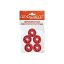 CYMPAD Chromatics / Cymbal Washer Red 40×15mm 5個セット LCYMCRM5SET15RD