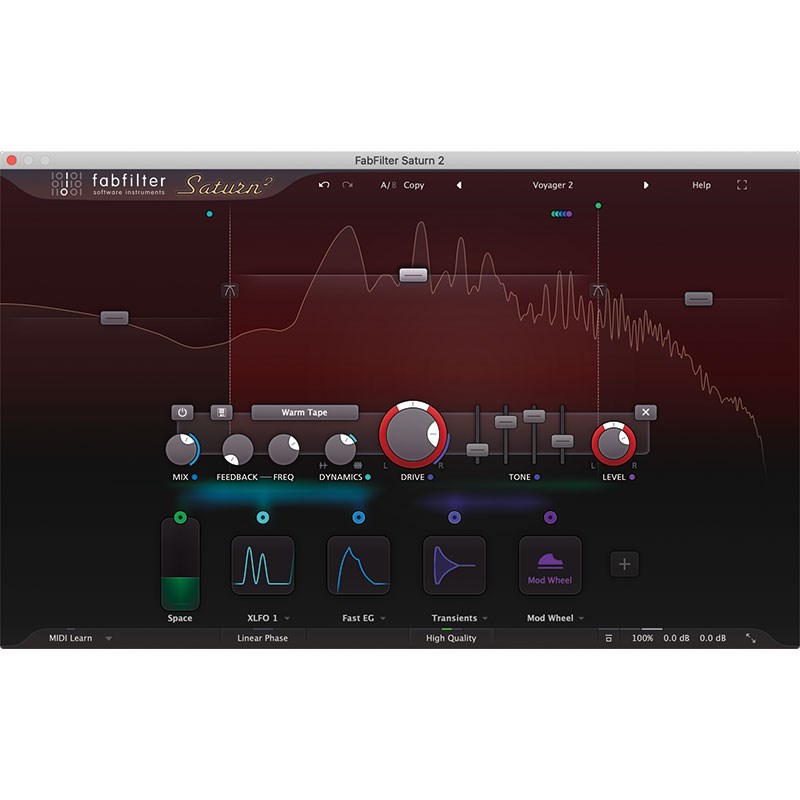 FabFilter Saturn 2(オンライン納品専用) ※代金引換はご利用頂けません。