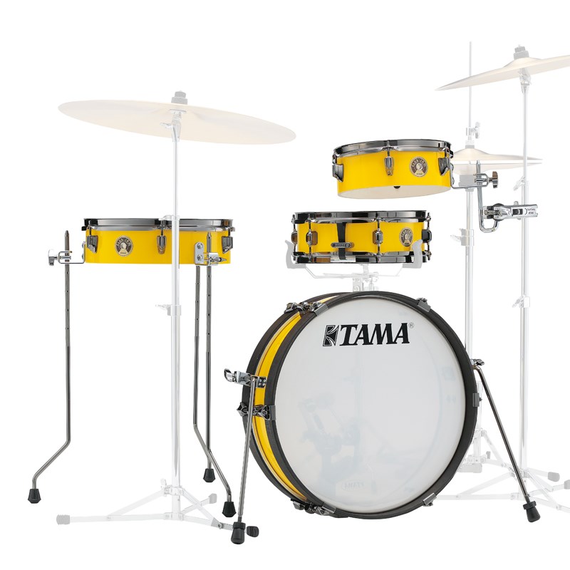 TAMA LJK48PBN-ELY [Club-JAM Pancake Kit - Electric Yellow]【限定品/ソフトケース付属】