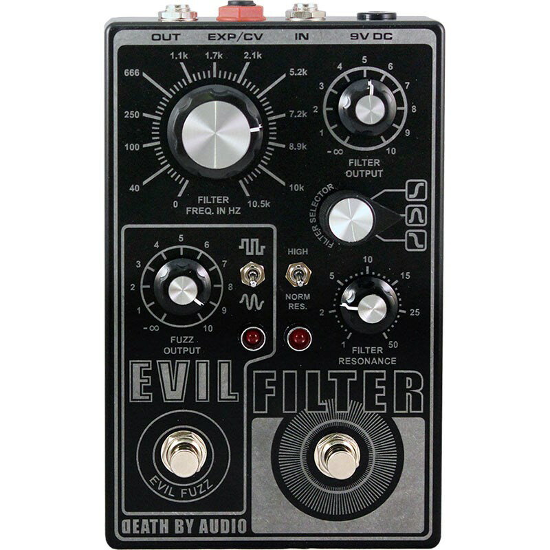 Death by Audio EVIL FILTER　（デス バイ オーディオ フィルター ファズ）