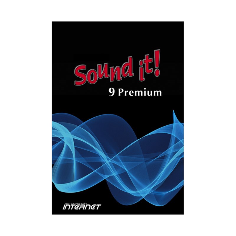 INTERNET Sound it! 9 Premium for Windows(IC[i)(s)