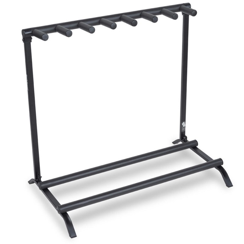 Warwick 【数量限定 在庫処分特価 】 RS 20882 B/1 FP Multiple Guitar Rack Stand - for 7 Electric Guitars Basses， Flat Pack