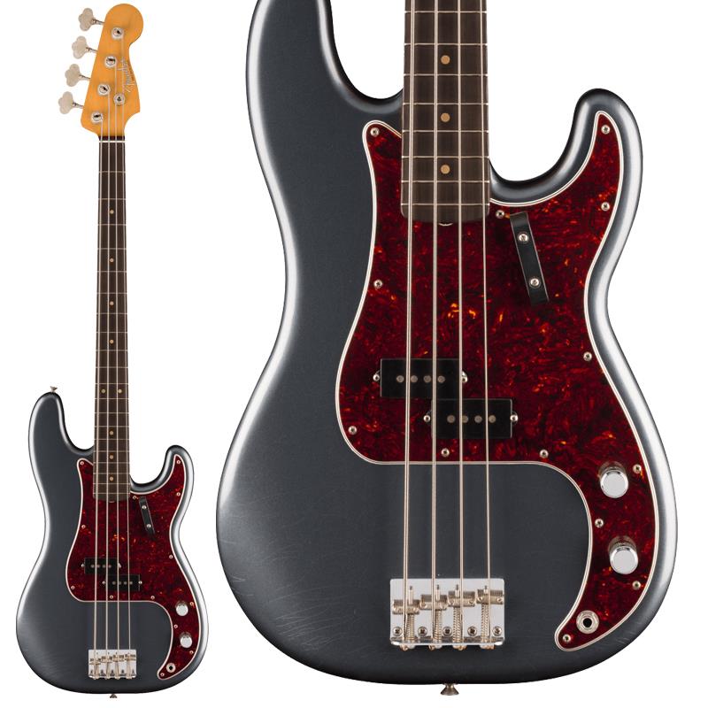 Fender MEX Limited Edition Vintera II Road Worn '60s Precision Bass (Charcoal Fr...