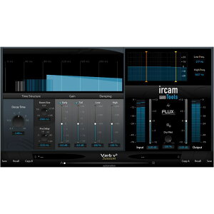 FLUX:: IRCAM Verb Session v3【オンライン納品専用】※代金引換はご利用頂けません。販売