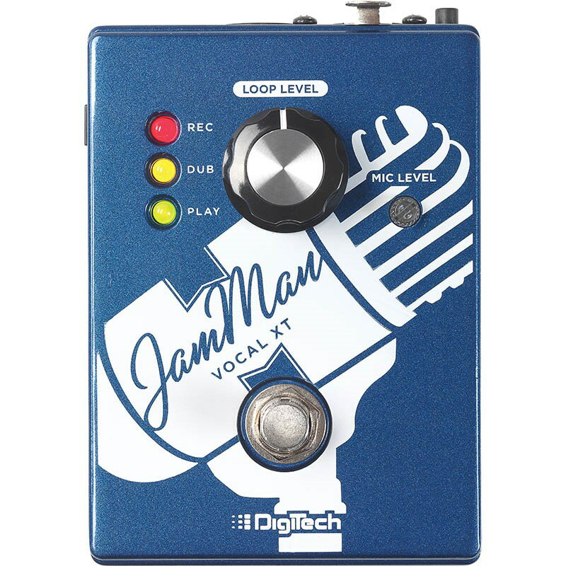 Digitech JamMan Vocal XT [The First Dedicated Stompbox Looper for Vocalists]