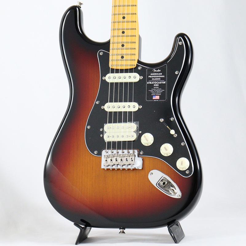 Fender USA American Professional Classic Stratocaster HSS (3-Color Sunburst/Maple)