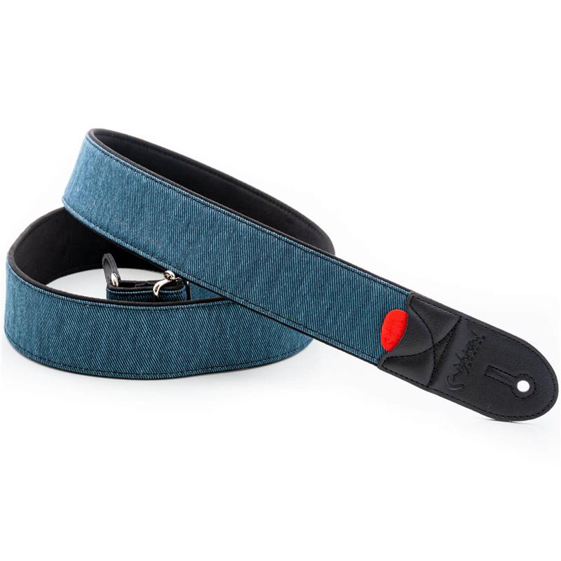 楽器種別：新品RIGHTON STRAPS/新品 商品一覧＞＞楽器アクセサリ【5，000円〜15，000円】 商品一覧＞＞ギターストラップ/RIGHTON STRAPS 商品一覧＞＞品揃え豊富な当店なら弦、パーツ、ケーブルなどのアクセサリーがまとめて揃います！RIGHTON STRAPS 【お取り寄せ商品】DENIM-50 Blue商品説明ROADRUNNER， narrow guitar strapsDENIM-50は、Roadrunnerコレクションの一員として誕生したパッド入りギターストラップです。耐久性に優れたGRS認証ファブリックを採用し、都会的でタイムレスなデザインを実現しています。低反発ラテックスの内部パッドとソフトなマイクロファイバー裏地により、長時間のステージやスタジオワークでも肩への負担を軽減できます。長さは80cm〜145cmの範囲で細かく調整できるため、立奏・座奏を問わず幅広いプレイスタイルにフィットします。〜ブランド紹介〜RightOn! STRAPS(ライトオン！ストラップス)は、スペインでファッションブランドを手がけるGilcar社のブランドとして、2012年に生まれました。Gilcar社はDiesel、Zara、Massimo Dutti、Mango、Desigual、Adolfo Dominguez、Carolina Herrera等の国際的なブランドのベルト、バッグ、ブレスレットを始め、多岐にわたる革製品を作っております。品質に厳しいアパレル市場に製品を供給してきた歴史は40年以上に渡ります。スペック■幅：5cm■長さ：80〜145cm■製造国：スペイン■素材：ヴィーガンレザー/GRS認証ファブリック【※ご注意ください。こちらの商品はお取り寄せ品です。※】メーカー在庫がある場合は約1週間程度でご用意可能ですが、在庫切れの場合は数週間を要する可能性がございます。また、メーカー入荷状況によってはご用意できない可能性もございますので、予めご了承ください。お急ぎのお客様はメール、または、お電話でお問い合わせ下さいませ。イケベカテゴリ_楽器アクセサリ_ギターストラップ_RIGHTON STRAPS_新品 SW_RIGHTON STRAPS_新品 JAN:8436612540832 登録日:2025/11/23 ストラップ ギターストラップ ライトオン
