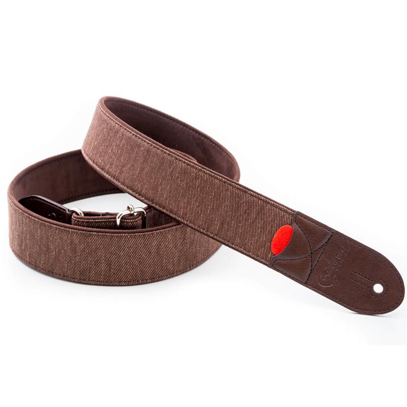 楽器種別：新品RIGHTON STRAPS/新品 商品一覧＞＞楽器アクセサリ【5，000円〜15，000円】 商品一覧＞＞ギターストラップ/RIGHTON STRAPS 商品一覧＞＞品揃え豊富な当店なら弦、パーツ、ケーブルなどのアクセサリーがまとめて揃います！RIGHTON STRAPS 【お取り寄せ商品】 DENIM-50 Brown商品説明ROADRUNNER， narrow guitar strapsDENIM-50は、Roadrunnerコレクションの一員として誕生したパッド入りギターストラップです。耐久性に優れたGRS認証ファブリックを採用し、都会的でタイムレスなデザインを実現しています。低反発ラテックスの内部パッドとソフトなマイクロファイバー裏地により、長時間のステージやスタジオワークでも肩への負担を軽減できます。長さは80cm〜145cmの範囲で細かく調整できるため、立奏・座奏を問わず幅広いプレイスタイルにフィットします。〜ブランド紹介〜RightOn! STRAPS(ライトオン！ストラップス)は、スペインでファッションブランドを手がけるGilcar社のブランドとして、2012年に生まれました。Gilcar社はDiesel、Zara、Massimo Dutti、Mango、Desigual、Adolfo Dominguez、Carolina Herrera等の国際的なブランドのベルト、バッグ、ブレスレットを始め、多岐にわたる革製品を作っております。品質に厳しいアパレル市場に製品を供給してきた歴史は40年以上に渡ります。スペック■幅：5cm■長さ：80〜145cm■製造国：スペイン■素材：ヴィーガンレザー/GRS認証ファブリック【※ご注意ください。こちらの商品はお取り寄せ品です。※】メーカー在庫がある場合は約1週間程度でご用意可能ですが、在庫切れの場合は数週間を要する可能性がございます。また、メーカー入荷状況によってはご用意できない可能性もございますので、予めご了承ください。お急ぎのお客様はメール、または、お電話でお問い合わせ下さいませ。イケベカテゴリ_楽器アクセサリ_ギターストラップ_RIGHTON STRAPS_新品 SW_RIGHTON STRAPS_新品 JAN:8436612540849 登録日:2025/11/23 ストラップ ギターストラップ ライトオン