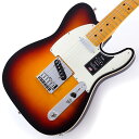 楽器種別：新品エレキギター/Fender USA 商品一覧＞＞エレキギター/Fender USA/American Ultra 商品一覧＞＞エレキギター【205，000円〜385，000円】 商品一覧＞＞当店のギターは、出荷前に専門スタッフが検品・調整しているので安心です！Fender USA American Ultra Telecaster (Ultraburst/Maple)商品説明Fender American Ultra SeriesフェンダーのUSA製ラインナップの新しいフラッグシップとなるUltraシリーズは、卓越したプレイヤー向けのハイエンドスペックを搭載しています。ミディアムジャンボフレットを装備した10?14インチのコンパウンドラジアス指板をフィー チャーした独自Modern Dシェイプネックは、丁寧なエッジのロールオフ加工が施され、ボディとネックヒール部には新たなコンター加工を採用。まるで体の一部に溶け込むような快適な弾き心地を実現しています。Telecasterモデルには新開発のUltra Noiseless Vintage Teleシングルコイルピックアップをネックとブリッジには搭載し、高出力でありながら透明感のある、広いダイナミックレンジを確保したサウンドが得られます。S-1スイッチでパラレル／シリーズのピックアップコンビネーションが切り替えられます。※製品の特性上、杢目・色合いは1本1本異なります。商品詳細Series: American UltraBody Material: AlderBody Finish: Gloss PolyurethaneNeck: Maple， Modern DNeck Finish: Satin Urethane with Gloss Urethane Headstock FaceFingerboard: Maple or Rosewood， 10 to 14 Compound Radius (254 mm to 355.6 mm)Frets: 22， Medium JumboPosition Inlays: Black Pearloid Dots (Maple)， White Pearloid Dot (Rosewood)Nut (Material/Width): Bone， 1.685 (42.8 mm)Tuning Machines: Deluxe Cast/Sealed Locking (all short posts)Scale Length: 25.5 (648 mm)Bridge: 6-Saddle American Tele with Chromed Brass SaddlesPickups: Ultra Noiseless Vintage Tele (Bridge)， Ultra Noiseless Vintage Tele (Neck)Pickup Switching: 3-Position Blade: Position 1. Bridge Pickup， Position 2. Bridge and Neck Pickups， Position 3. Neck PickupSpecial Electronics: S-1 Switch Activates Series Wiring Option in Middle Pickup PositionControls: Master Volume (S-1 Switch)， Master ToneControl Knobs: Knurled Flat-TopHardware Finish: Nickel/ChromeStrings: Fender USA 250L Nickel Plated Steel (.009-.042 Gauges)ハードケース付属イケベカテゴリ_ギター_エレキギター_Fender USA_American Ultra_新品 JAN:0885978193356 登録日:2021/05/24 エレキギター フェンダー ふぇんだー フェンダーUSA アメリカンウルトラ アメトラ