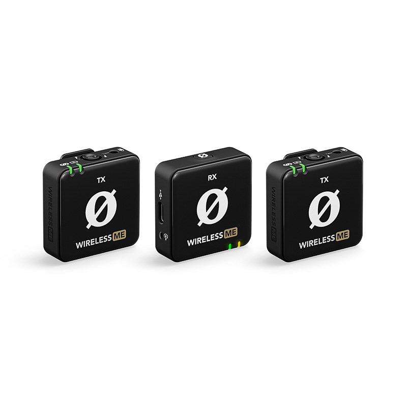 RODE 【ブラックフライデーセール(12/1まで)】Wireless ME Dual (WIMEDUAL)(ワイヤレスミー デュアル)(ブラック)(ロード)(小型ワイヤレスマイク)(ワイヤレスマイクシステム)(2)