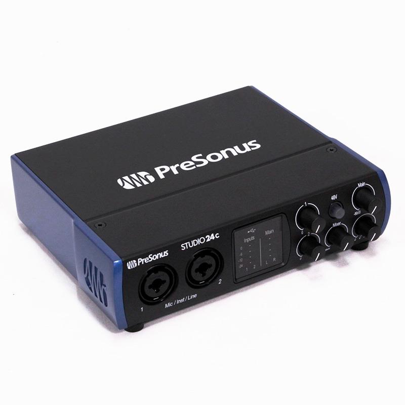 PreSonus USED 中古 Studio24c (プレソナス)(オーディオインターフェース)(USB-C対応)