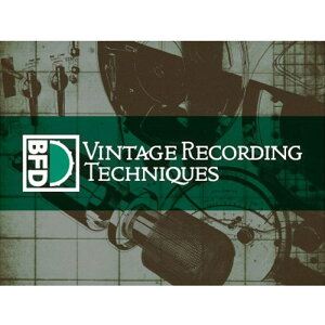 BFD BFD Vintage Recording Techniquesネット通販