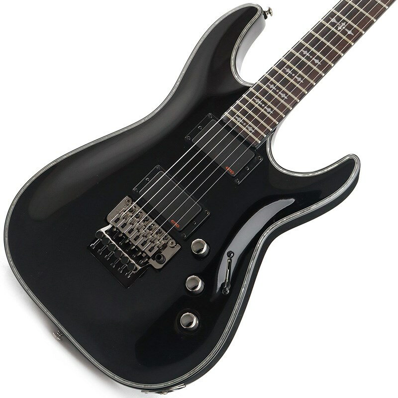 楽器種別：新品エレキギター/SCHECTER 商品一覧＞＞エレキギター【100，000円〜195，000円】 商品一覧＞＞当店のギターは、出荷前に専門スタッフが検品・調整しているので安心です！SCHECTER C-1 FR Hellraiser [AD-C-1-FR-HR] (BLK)商品説明シェクター ダイアモンド・シリーズのフラッグシップモデル「Hellraiser」！マホガニーボディーとマホガニーネックの組み合わせに、指板はローズウッドを採用。ネックエンドのヒールカットによりハイポジションの弾き心地も抜群です！ピックアップにはEMG Active 81-TW/89を搭載。コイルタップ機能を搭載することで、豊富なサウンドバリエーションを可能。もちろん、従来のパワー感満点のサウンドも楽しめます！※画像はサンプルです。製品の特性上、杢目、色合は個体ごとに異なります。商品詳細BODY : MahoganyNECK : 3-pc. MahoganyCONSTRUCTION : Set-neckFINGER BOARD : RosewoodFRETS : 24X-JumboSCALE : 25 1/2INLAY : Gothic CrossPICKUPS : EMG Active 81-TW/89BRIDGE : Floyd Rose 1000 SeriesBINDING : Gray PearlTUNERS : GroverCONTROL : Vol / Tone / 3-wayソフトケース付属イケベカテゴリ_ギター_エレキギター_SCHECTER_新品 JAN:4518533013283 登録日:2024/01/24 エレキギター シェクター