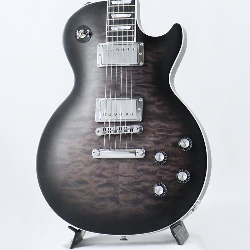 Gibson Mark Morton Les Paul Modern Figured Quilt (Translucent Ebony Burst Satin) 