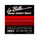 La Bella 760FL / Flat Wound Stainless Steel Bass Strings