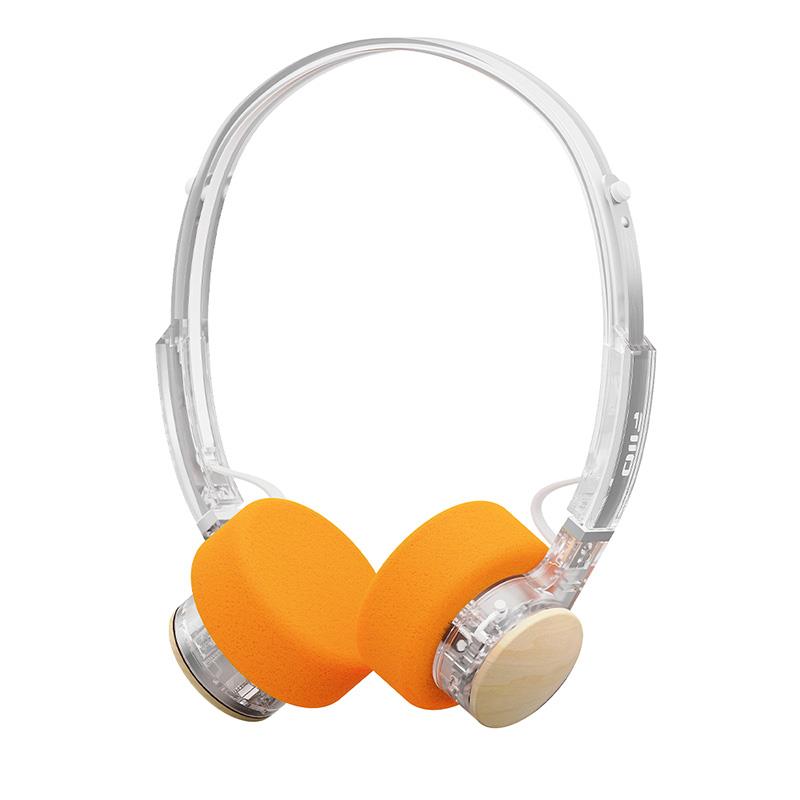 楽器種別：新品FiiO/新品 商品一覧＞＞レコーディング【5，000円〜10，000円】 商品一覧＞＞ヘッドフォン・イヤフォン/ワイヤレスヘッドフォン/FiiO 商品一覧＞＞パワーレックは、専門スタッフに気軽に相談できる渋谷発のDTM・レコーディング機材専門フロアです。FiiO EH11 Transparent (トランスペアレント)(フィーオ)(クリア)(ワイヤレスヘッドホン)(Bluetooth)(オンイヤーミニヘッドホン)(セミオープン型)(ハイレゾ)(マルチポイント対応)(FIO-EH11-T)商品説明【製品の特長】★レトロフューチャリズムの美学を表現したBluetoothヘッドホン1980年代のオンイヤーミニヘッドホンへのオマージュを体現した、レトロと未来感が融合するデザイン。木製イヤーカップのノブがコントロールを兼ね、直感的な操作と触感の心地よさを両立。Bluetoothワイヤレスで、スタイリッシュな音楽体験をどこへでも。レトロフューチャリズム：デザイン、建築、アートに見られるスタイルで、歴史的なレトロな要素と未来への想像力を融合させています。形状は幾何学的に簡素化され、宇宙時代のような雰囲気を醸し出しています。光沢のあるプラスチックや金属、古風なボタン、レバー、ノブなどのヴィンテージパーツなどの素材がマッチします。・ストリートスタイルを彩る、コンパクトなオンイヤーヘッドホン・高音質Bluetoothコーデック「LDAC」に対応し、Hi-Res Wireless認定取得・最先端のハイレゾ音質。高性能40mmダイナミックドライバーを搭載・気軽に持ち出せる、超軽量のポータブルデザイン・1日持ち歩いて楽しめる、30時間持続可能なバッテリー・2台同時接続でスムーズな切替を実現する、マルチポイント接続に対応・音は自分で決める、カスタムオーディオプロファイル・通気性に優れた快適な装着感と、音漏れも最小限に抑えたセミオープンデザイン・交換可能なイヤーパッドで、アレンジもお掃除も簡単・5つのバリエーションから選べる、鮮やかなルックス・操作説明と表示説明●ストリートスタイルを彩る、コンパクトなオンイヤーヘッドホンEH11は、どんなスタイルにもマッチする、洗練されたコンパクトなフィット感を持つオンイヤーヘッドホンです。Y2Kトレンドセッター、洗練されたカレッジスタイル、あるいはリラックスしたストリートファッションなど、どんなスタイルを目指しているとしても、このヘッドホンはあなたの個性を彩る、欠かせないアクセントとなるでしょう。●高音質Bluetoothコーデック「LDAC」に対応し、Hi-Res Wireless認定取得EH11は、高音質Bluetoothコーデックである「LDAC」に対応しています。最大990kbpsの伝送速度は、標準的なBluetoothフォーマット（SBC/AAC）の約3倍であり、LDACは伝送中により多くのオーディオデータを伝送するため、ロスレスに近い音質を実現します。日本オーディオ協会の定めるHi-Res Wireless認定を取得した、ワイヤレス伝送における数少ないBluetoothコーデックの 1 つであり、業界ではプレミアムなBluetooth規格として広く認められています。※LDACを使用するには、ソースデバイス（スマートホンやオーディオプレーヤーなど）がLDAC出力をサポートしている必要があります。転送データ量が多いため、LDACを使用すると消費電力がわずかに増加します。このフォーマットはデフォルトで有効になっていますが、「FiiO Control」アプリから無効にすることができます。●最先端のハイレゾ音質。高性能40mmダイナミックドライバーを搭載EH11は、低音域に最適化されたドライバーを搭載することで、従来のオンイヤー型ヘッドホンに見られる低音漏れを解消しました。このオンイヤー型ヘッドホンの音質は「レトロ」とは程遠く、標準的な音質をも超えた最先端のハイレゾクオリティを提供します。高減衰複合振動板を搭載した40mmロングスロードライバーを採用し、共振周波数を60Hzまで下げることに成功しました。これにより、EH11は17Hzまで伸びるパワフルでダイナミックな低音を実現し、あらゆるベースサウンドのスペクトルを捉えることができます。ドラムのアタックとディケイはよりシャープになり、複雑なクラシック音楽を楽しむ際には、楽器の調和と奥行きのある重厚感を体感できます。●気軽に持ち出せる、超軽量のポータブルデザイン重量わずか約92gで、締め付け力はわずか約1.7Nのこのヘッドホンは、付けているのを忘れてしまうほど軽量で、長時間のリスニングでも疲れません。まるで雲が優しく耳を覆うような心地よさで、音楽をお楽しみください。●1日持ち歩いて楽しめる、30時間持続可能なバッテリーわずか2時間の充電で、最大30時間の連続再生が可能です。バッテリー残量の心配はもう不要。どこにいても音楽を楽しめます。●2台同時接続でスムーズな切替を実現する、マルチポイント接続に対応EH11は、PCとスマートホンなど2台のBluetoothデバイスに同時に接続できるため、例えばPCではゲーム、スマートホンでは動画視聴をシームレスに切り替えることができます。デバイスをその都度再ペアリングする必要がなく、途切れることのない没入感のあるリスニング体験をお楽しみいただけます。●音は自分で決める、カスタムオーディオプロファイルスマートホンアプリ「FiiO Control」をダウンロードして、より豊かなオーディオ体験を始めましょう。このアプリには、ポップ、クラシック、ジャズ、ロックなど、様々なサウンドプロファイルが内蔵されており、どんなジャンルの音楽にも完璧にマッチしたサウンドを実現。耳に届くすべての音が、あなたの耳にぴったりと合うように調整されます。●優れた分離感と解像度、自然な音場のゲームサウンドエフェクトを搭載ゲームシーン向けに特別にチューニングされたサウンドエフェクトが、足音や銃声の臨場感を高めます。オンイヤー型のセミオープン型音響設計と組み合わせることで、密閉型ヘッドホンに比べてより広く自然な音場を実現。優れた分離感、解像度、そしてより豊かなディテールにより、ミリ単位の音像定位を実現します。また、高解像度マイクを内蔵し、周囲のノイズを抑えながら音声を正確に捉え、チーム間のコミュニケーションを円滑にします。※ゲームサウンドエフェクトは、「FiiO Control」アプリで有効にする必要があります。●通気性に優れた快適な装着感と、音漏れも最小限に抑えたセミオープンデザイン通気口とダンピングフィルターを備えたセミオープン型のヘッドホンは、密閉型ヘッドホンにありがちな「息苦しさ」を解消します。より開放的なサウンドステージ、よりクリアな中高音域、そしてより自然で透明感のあるボーカルを実現します。完全開放型ヘッドホンと比較すると、ダンピングシステムにより空気の流れをコントロールし、音漏れを最小限に抑えます。●交換可能なイヤーパッドで、アレンジもお掃除も簡単フォーム製のイヤーパッドは取り外し可能で、お手入れも簡単です。イヤーパッドは色違いで2セット付属しており、気分やスタイルに合わせてカラーアレンジも可能です。●5つのバリエーションから選べる、鮮やかなルックスあなたのファッションセンスにぴったりの鮮やかなカラーバリエーションをご用意しています。自分らしいスタイルを表現し、コーディネートをワンランクアップさせ、素敵な今日のコーデのインスピレーションと楽しみを引き出しましょう。操作説明と表示説明【ノブコントロール】・左ノブ前のトラック：左のノブを反時計回りに回す次のトラック：左のノブを時計回りに回す・右ノブ音量を上げる：右のノブを時計回りに回す音量を下げる：右のノブを反時計回りに回す【ボタンコントロール】1. 電源オン/オフ電源オン：ボタンを2秒間押し続ける電源オフ：ボタンを5秒間押し続ける2. 通話通話に出る： 1回押す通話を切る： 2秒間押し続ける通話を拒否する： 2秒間押し続ける3. 音楽の再生/一時停止1回押す4. 音声アシスタント2回押して音声アシスタントを起動5. ペアリング電源がオンになっている場合は、ボタンを 2 秒間押し続ける電源がオフになっている場合は、ボタンを 5 秒間押し続ける電源を切った後、ボタンを10秒間押し続けると、ペアリングされたすべてのデバイスがクリアされる【RGBインジケーターのステータス】ペアリング：赤と青の点滅電源オン/オフ：白点滅充電中：赤色点灯満充電：青色に点灯電池残量低下:赤点滅【製品の仕様】ドライバー形式セミオープン/40mmダイナミック型振動板素材複合振動板BluetoothバージョンBluetooth6.0BluetoothコーデックSBC/LDAC周波数特性17Hz-40kHzインピーダンス16Ωバッテリー持続時間約30時間バッテリー充電時間約2時間重量約92g付属品USB Type-C to A充電ケーブル／フォームイヤーパッド×2組(※1組装着済み)イケベカテゴリ_レコーディング_ヘッドフォン・イヤフォン_ワイヤレスヘッドフォン_FiiO_新品 SW_FiiO_新品 JAN:4562314021707 登録日:2026/08/06 フィーオ