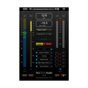 Nugen Audio MasterCheck Pro(オンライン納品)(代引不可)ネット通販