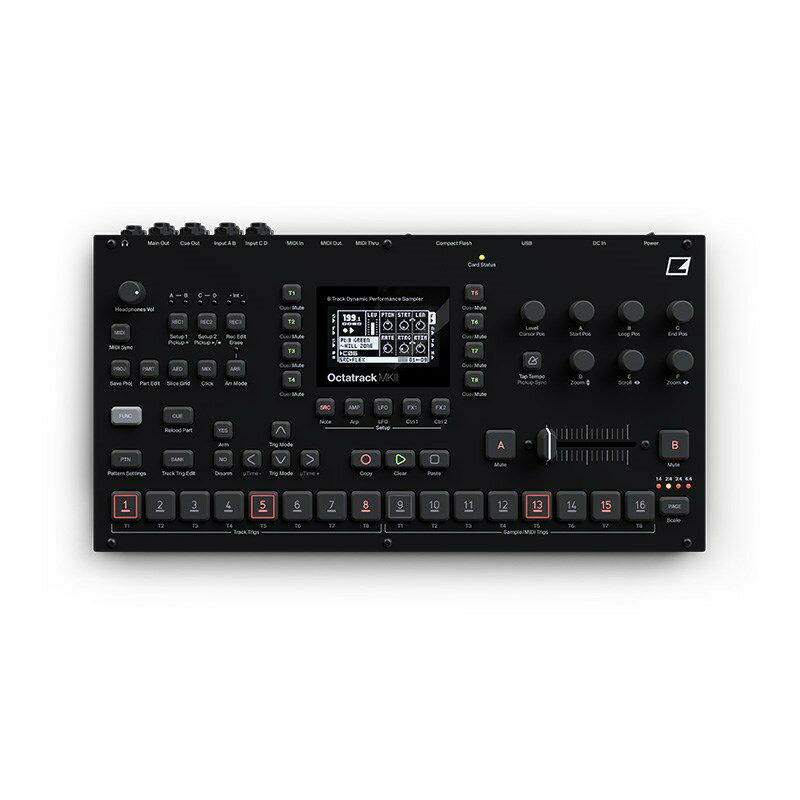 あす楽 elektron 【夏のボーナスセール】Octatrack MK2 BK DPS-1【1台限定・箱ボロアウトレット特価品】