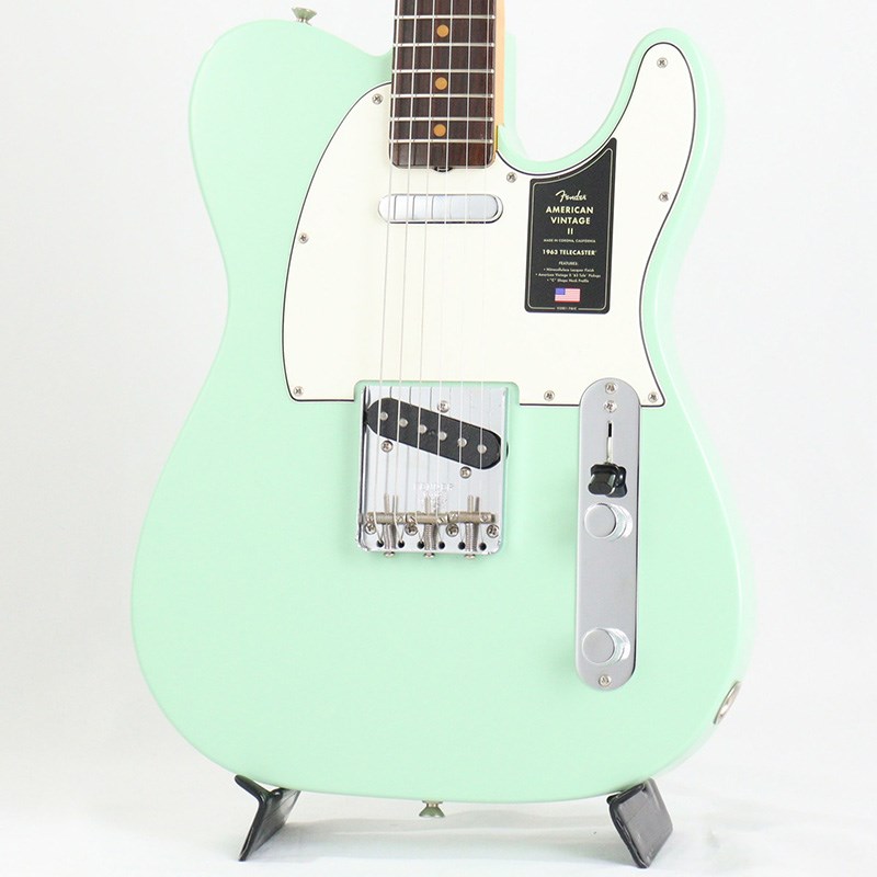 Fender USA American Vintage II 1963 Telecaster (Surf Green/Rosewood)