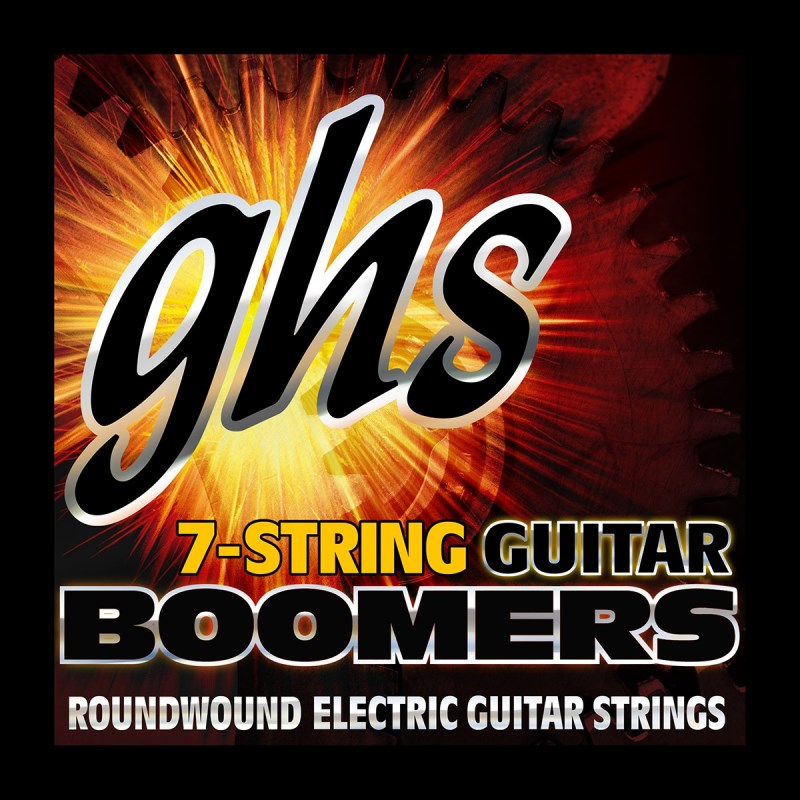 楽器種別：新品エレキ弦/GHS 商品一覧＞＞エレキ弦【〜5，000円】 商品一覧＞＞品揃え豊富な当店なら弦、パーツ、ケーブルなどのアクセサリーがまとめて揃います！GHS Electric Boomers GB7L [09-58]【7弦ギター用】商品説明Guitar Boomers に7弦ギター用が登場1964年に発売されてからいまやBoomersはGHSのフラグシップとなりました。「パワーストリング」と呼ばれ、その力強いサウンドはあらゆるジャンルのプレーヤーに愛用されています。丸いコアにタイトに巻きつけたニッケルメッキ・スチールのラウンドワウンド弦です。独自開発のDynamiteAlloy（ダイナマイトアロイ）合金製で、明るい音色とロングサスティーンが特徴です。※コチラは7弦ギター用です。■GAUGE GUIDE:・GB7L:.009.011.016，DY24，DY32，DY42，DY58イケベカテゴリ_弦・アクセサリー・パーツ類_エレキ弦_GHS_新品 JAN:0737681001100 登録日:2015/03/27 エレキギター弦 ギター弦 エレキ弦