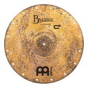 楽器種別：新品シンバル/MEINL 商品一覧＞＞シンバル/MEINL/Byzance Vintage 商品一覧＞＞シンバル【45，000円〜90，000円】 商品一覧＞＞安心してお買い物頂けるよう、スネアもシンバルも丁寧梱包でお届けします！MEINL Byzance Vintage C Squared Ride 21 - Chris Coleman Signature [B21C2R]商品説明yzance Vintage＞Byzance Vintage シリーズは伝統的な B20 ブロンズ合金製で、革新的なデザインとこれまでにない個性的なサウンドが特徴です。真に個性的なサウンドで、音楽性を最大限に表現したいと切望するドラマーたちをターゲットに製作されました。非常に魅力的なサウンドキャラクターを持つ、注目すべき最先端のシンバルです。＜C Squared Ride / Chris Coleman Signature＞MEINL シンバルアーティスト、クリス・コールマンのシグネチャーシンバルが遂にリリースされました。クリスが使用してきたお気に入りモデルのライド 20 と 22 の様々な良いところを全てブレンドし、21サイズに落とし込んでいます。非常に明瞭な輪郭を生み出すヘヴィーウェイトなシンバルのエッジ周囲に小さな穴をあけ、ヘヴィーウェイトのシンバルで起こる、長すぎる余韻をちょうど良いバランスに落ち着くようデザインしています。ジェルやテープなどのミュートも必要とせず、ターキッシュシンバルの奥深い倍音と歯切れよく明瞭なスティックアタックで、小さなジャズクラブからアリーナでも埋もれず、いつでも会場に合った最適な音質を提供してくれるライドシンバルです。「いろんなことに使えるものが欲しかった。今まで使ってきた大好きなライドがたくさんあるけど、これなら演奏のたびに複数のライドシンバルを持ち歩く必要がありません。必要なすべてがこのライドにあって、多くの現場がカバーでき、ミックスも素晴らしく収まります。」by Chris Coleman＜スペック＞タイプ：Rideウェイト：Heavyサイズ：21マテリアル：B20 Bronzeフィニッシュ：Dark， Rawシェーピング：Hand Hammeredスタイル：Pop， Fusion， Jazz， Funk， R&B， Reggae， Studio， World， Electroピッチ：Lowキャラクター：Vintage， Dryティンバー：Darkボリューム：Medium to Lowレイジング：Noneサスティーン：Medium to Shortイケベカテゴリ_ドラム_シンバル_MEINL_Byzance Vintage_新品 JAN:0842960104516 登録日:2021/01/13 シンバル マイネル ビザンス