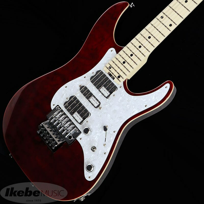 楽器種別：新品エレキギター/SCHECTER 商品一覧＞＞エレキギター【100，000円〜195，000円】 商品一覧＞＞当店のギターは、出荷前に専門スタッフが検品・調整しているので安心です！SCHECTER SD-2-24-AL (See-Thru Red/Maple)商品説明SCHECTER AMERICAN SERIESもはやシェクターの定番モデルとなりつつあるSD (South Dakota)の最新仕様！SDシリーズ初となる、ボディバック材にアルダーを採用、よりオールラウンドなミュージックスタイルに対応可能になりました。また、EX風のホワイトパール・ピックガードを採用した、高級感あるルックスも見逃せないポイントです。スーパーアジャストシステムの装備や、新開発された日本製ピックアップMONSTER TONE JとSUPER ROCK Jを搭載するなど、価格を超えた品質を実現！上位機種「EX」にさらに一歩近づいた、ニューSDモデルから目が離せません！※画像はサンプルです。製品の特性上、杢目・色合いは1本1本異なります。商品詳細BODY: Laminated Quilted Maple Top & Alder BackNECK: MapleFINGER BOARD: Rosewood or MapleFRETS: 24FretsSCALE: 25 1/2JOINT: Ultra Access 4-BoltPICKUPS: Schecter Super Rock J（F）/Schecter Monster Tone J（M）/ Schecter Super Rock J（R）BRIDGE: SGR Locking TremoloCONTROL: Volume /Tone（Split Tone Control）/CRL 5 Way / Mini Switch（Coil Split SW）ギグケース付きイケベカテゴリ_ギター_エレキギター_SCHECTER_新品 JAN:4518533032833 登録日:2021/04/09 エレキギター シェクター