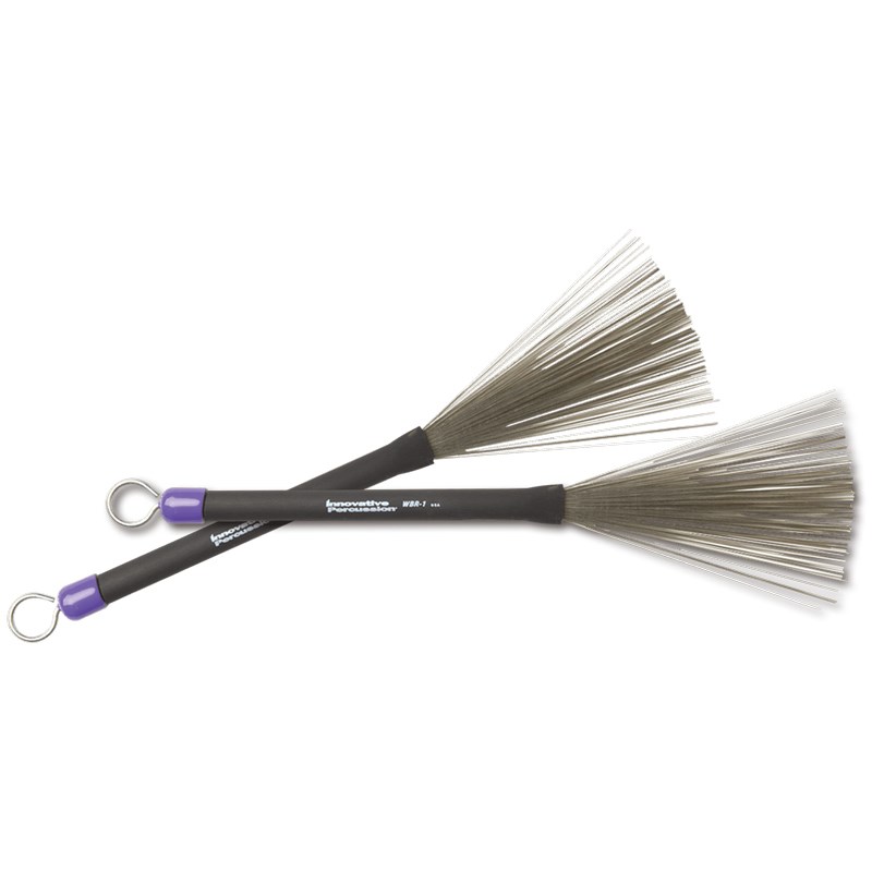 Innovative Percussion WBR-1 Retractable Wire Brushes / Medium