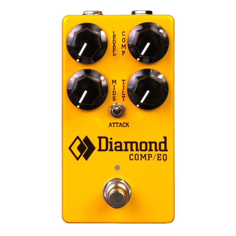 DIAMOND Guitar Pedals Comp/EQ（ダイアモンドギターペダル）コンプレッサー