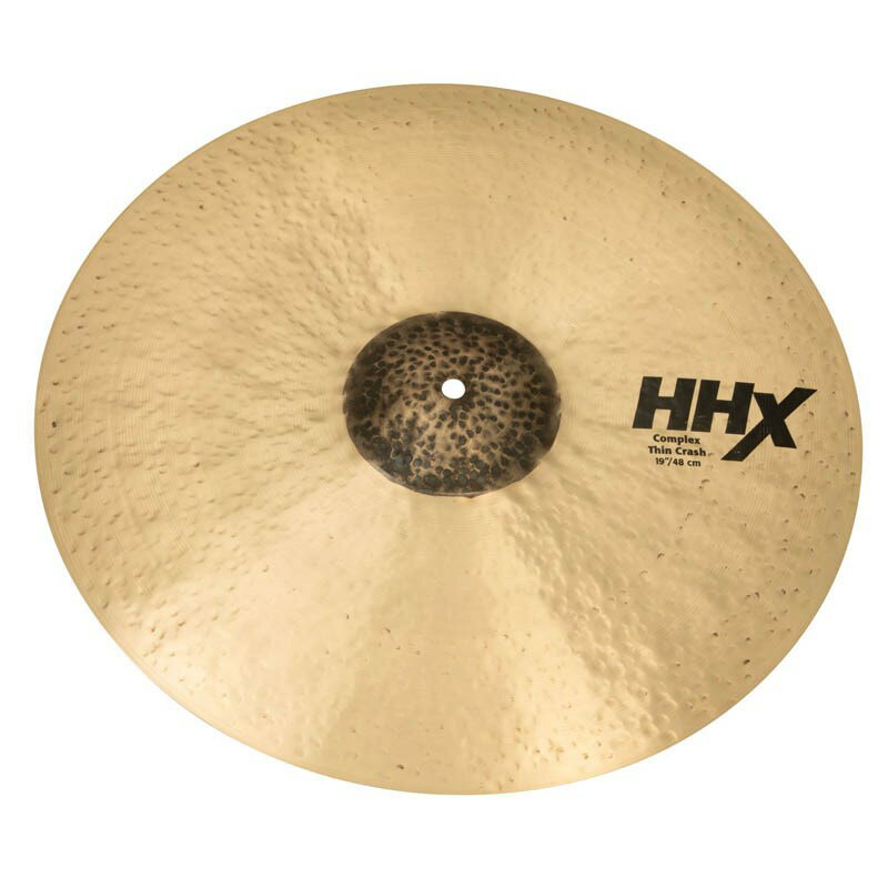 楽器種別：新品シンバル/SABIAN 商品一覧＞＞シンバル/SABIAN/HHX 商品一覧＞＞シンバル【35，000円〜70，000円】 商品一覧＞＞安心してお買い物頂けるよう、スネアもシンバルも丁寧梱包でお届けします！SABIAN HHX Complex Thin Crash 19 [HHX-19CTC]商品説明HHX 〜Modern × Dark〜ダークトーンでクイックレスポンス。大粒のハンマリングを施し、カーブのややきつい形状にすることで、ややピッチを上げ、ロックからジャズまでフレキシブルに対応する、フルラインナップのシンバル。＜Complex Thin Crash＞Evolution、Legacy、Artisanのテクノロジーを融合することで、新たなダークサウンドを生み出した。HHとHHXのダブルハンマリングとロウハンマリングベルを採用したコンプレックスシンクラッシュは、SABIAN史上最もリッチでスイートなクラッシュのひとつに数えられるであろう。サイズ：19ウェイト：Thinフィニッシュ：Naturalイケベカテゴリ_ドラム_シンバル_SABIAN_HHX_新品 JAN:0622537088605 登録日:2019/12/17 シンバル セイビアン