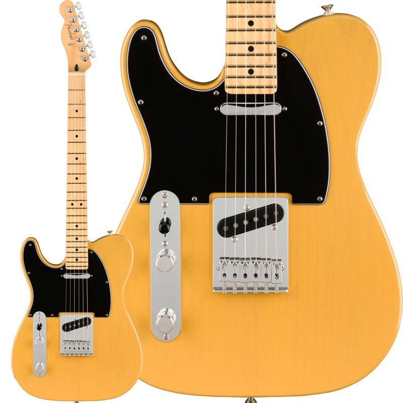 Fender MEX Player Telecaster Left-Handed (Butterscotch Blonde/Maple) [Made In Mexico] ytF_[Bz