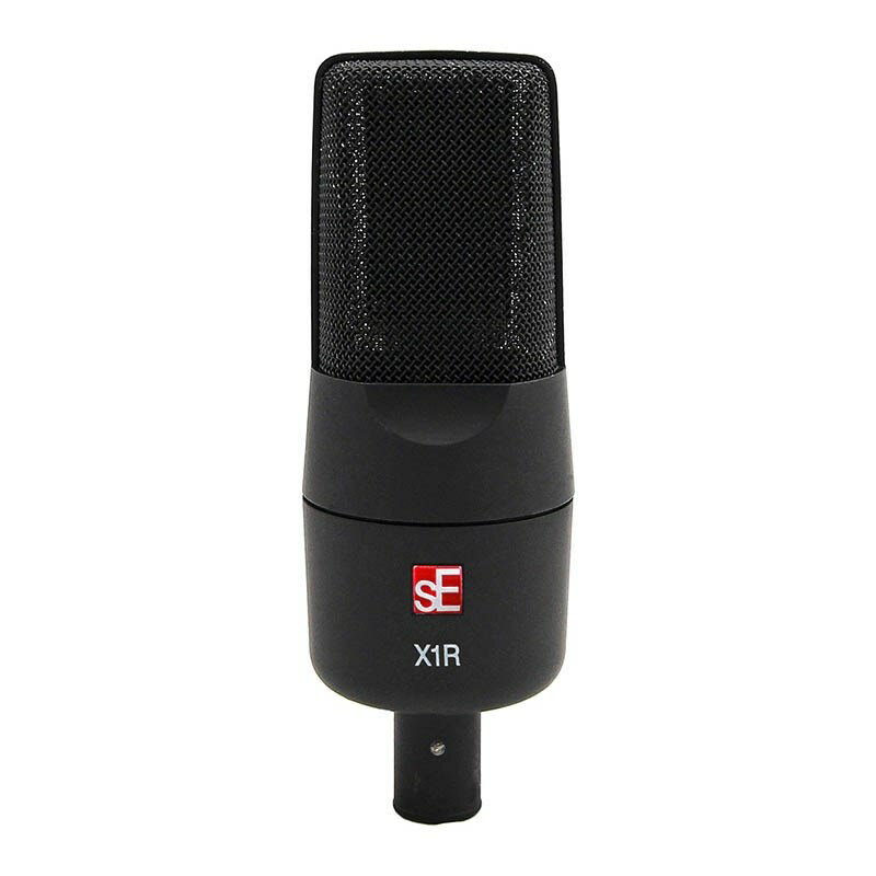 楽器種別：新品sE Electronics/新品 商品一覧＞＞レコーディング【25，000円〜55，000円】 商品一覧＞＞マイク/コンデンサーマイク/sE Electronics 商品一覧＞＞レコーディング機器買うなら、当店で！専門スタッフが迅速丁寧に対応します！sE Electronics X1R （X1 R）(リボンマイク)商品説明★リボンマイクロフォン！sE X1Rは、新しいハイパフォーマンスのパッシブリボンマイクです。ギターキャビネット、ドラムのオーバーヘッド、ブラス、木管、ストリングス、コマーシャルブロードキャスト、ボイスオーバーなど、様々なアプリケーションに対応します。 X1の使われているトップグレードのネオジムマグネットで囲まれた最先端のリボンエレメントは、最新のSEリボンマイクロフォン技術が投入されています。伝統的なリボン技術と我々の特許技術Voodoo Microphone HF(High Frequency)拡張技術の機械的な要素の一部を組み合わせて作られており、クラシックなリボンマイクサウンドから、より緩やかな高域が加味されています。SE X1 Rには、Voodoo VR1/VR2や、SE Rupert Neve RNR1の様な全周波数の応答性能はありません。しかし、新旧の技術が織り交ぜられたX1 Rは、よりナチュラルで美しいリボンサウンドを持つことに成功しています。汎用性が高く、扱い易いリボンマイクと言えるでしょう。sE X1 Rは、、ベストセラーマイクsE X1のシャーシやデザインを共通化することで、他社のブティックブランドマイクの数分の一のコストに抑えることができました。これによりエントリークラスの価格のまま、SEに期待されているハンドメイド品質を保っています。X1 Rは、始めてのリボンマイクとして完璧な選択となるでしょう。また、未だリボンマイクを使ったことの無い方にはキャラクター選択を拡張できる、絶好のマイクコレクションとなります。■主な仕様・タイプ: パッシブ・リボン: 2μ アルミニウムリボン・周波数特性: 20-16K Hz ±1dB・感度: -55.3dB 1V/Pa ±1dB・指向性: Figure of 8・インピーダンス: 200 ohm・コネクタ: XLR 3ピン・最大音圧レベル: 135dB・重量: 0.5Kgイケベカテゴリ_レコーディング_マイク_コンデンサーマイク_sE Electronics_新品 SW_sE Electronics_新品 JAN:4530027261000 登録日:2015/02/03 マイク コンデンサーマイク コンデンサマイク レコーディングマイク